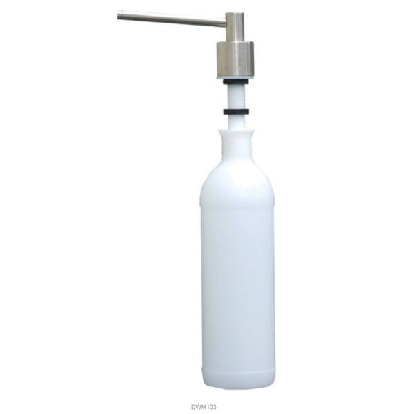 Dozownik mydła w płynie nablatowy Merida 1000 ml kształt stożka MAT